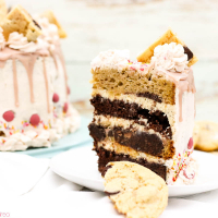 Geburtstagstorte mit Keksteig - Cookie-Dough-Cake + Gewinnspiel