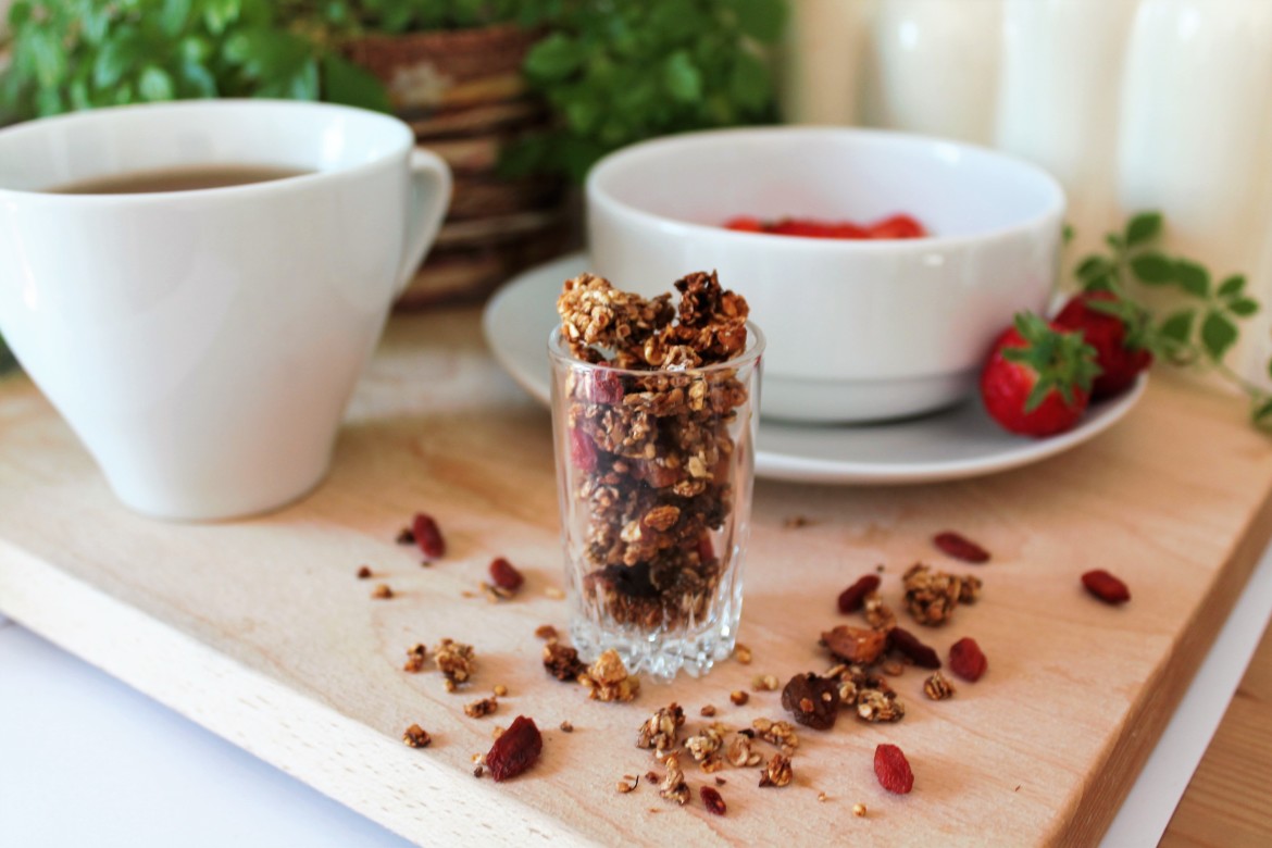Granola Frühstück - www.candbwithandrea.com - Rezept