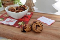 Zwetschgenkringel mit Weihnachtsmarmelade