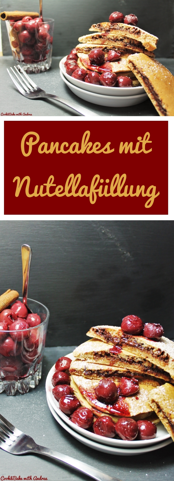 Pancakes mit Nutellafüllung - C&B with Andrea Pancakes mit Nutellafüllung - C&B with Andrea