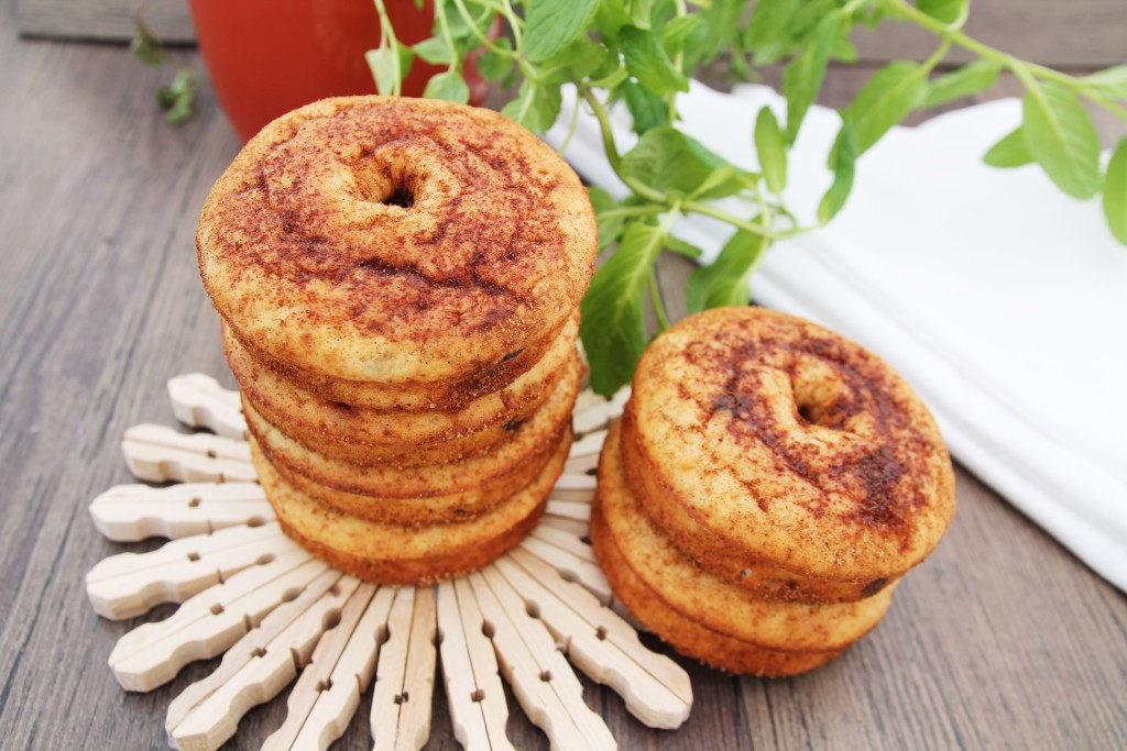 Banane Schoko Chip Donuts gebacken - www.candbwithandrea.com - Rezept 1