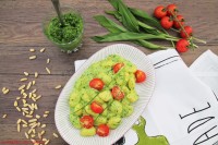 Gnocchi mit Bärlauchsoße
