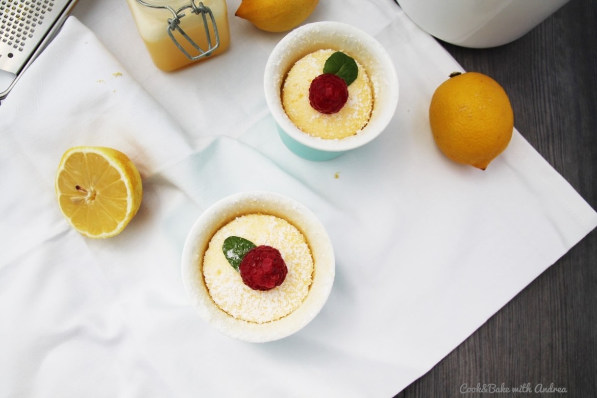 Soufflé mit Lemon Curd C&B with Andrea