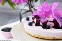 No Bake Blueberry Cheesecake