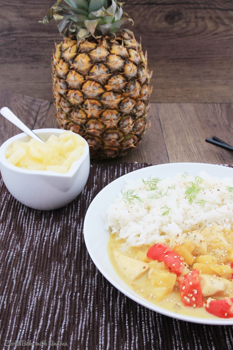 Curry mit Ananas - C&amp;B with Andrea