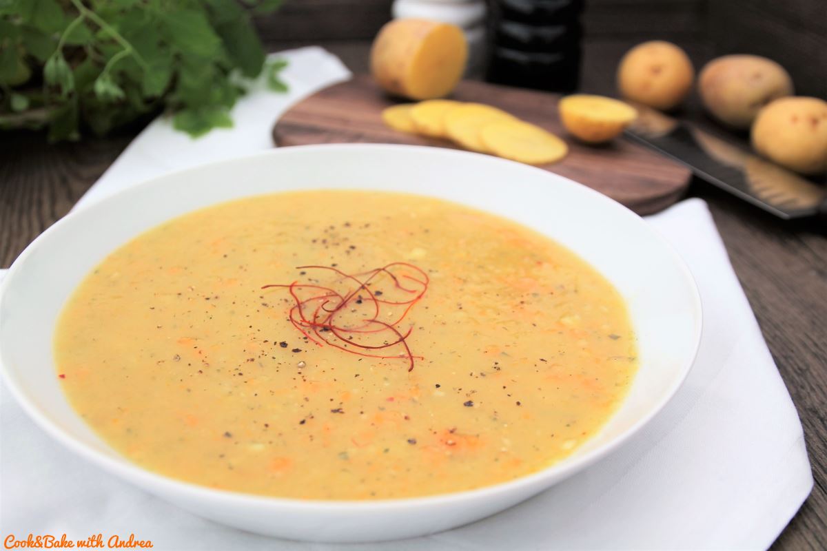 Klassische Kartoffelsuppe Vegan C B With Andrea