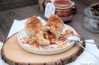 Topfenknödel mit Marmeladen-Füllung