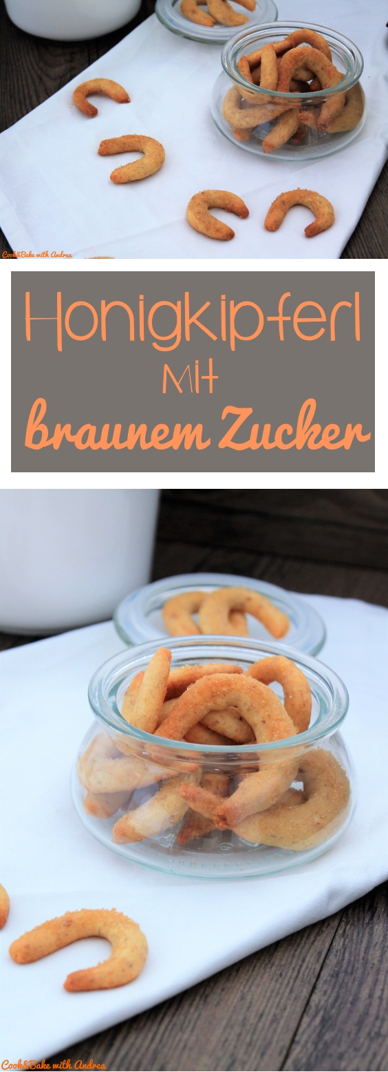 Honigkipferl mit braunem Zucker - C&amp;B with Andrea