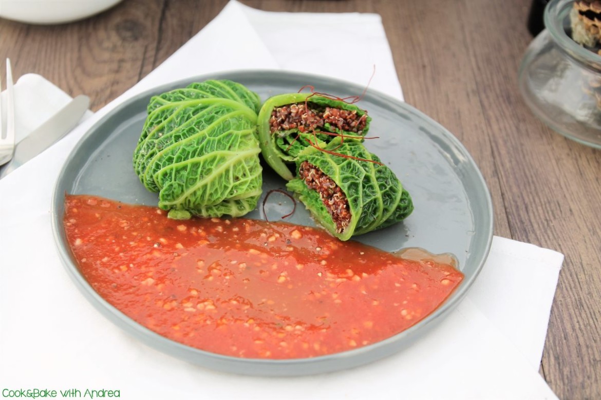 Wirsingroulade mit Quinoa - C&amp;B with Andrea