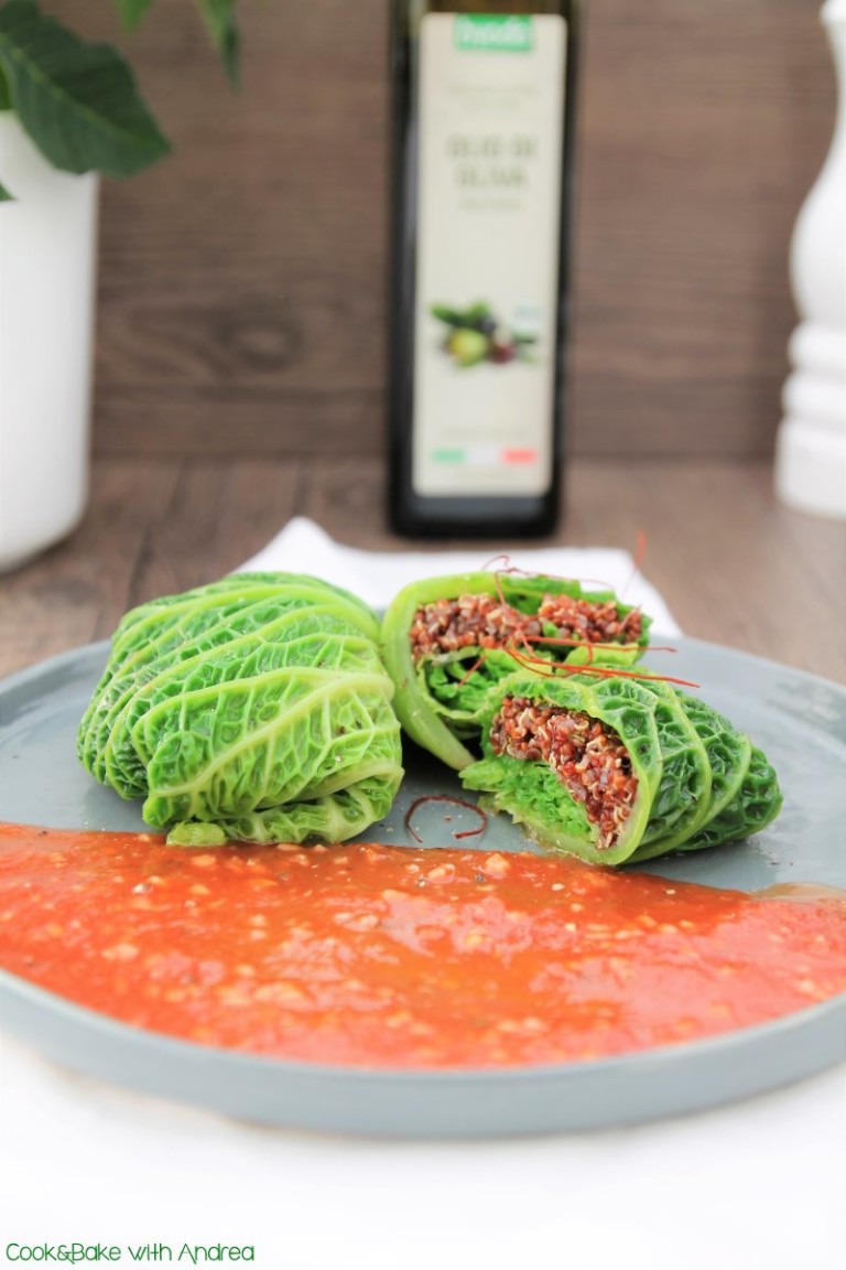 Wirsingroulade mit Quinoa - C&amp;B with Andrea