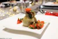 Zucchini-Türmchen im Knuspermantel