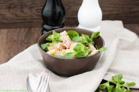 Deftiger Kartoffelsalat mit Speck