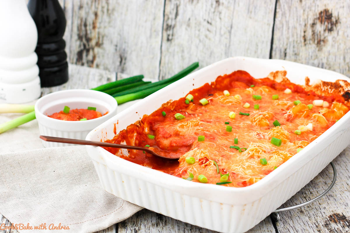 Überbackene Gnocchi mit Tomaten-Sahne-Sauce - C&B with Andrea