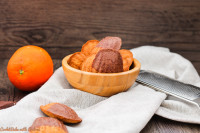 Orangen-Mandel-Madeleines