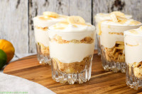 Bananen-Triffle mit Karamell