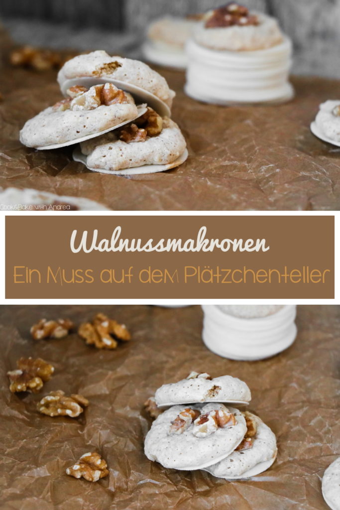 Walnussmakronen - Plätzchenrezept - C&amp;B with Andrea